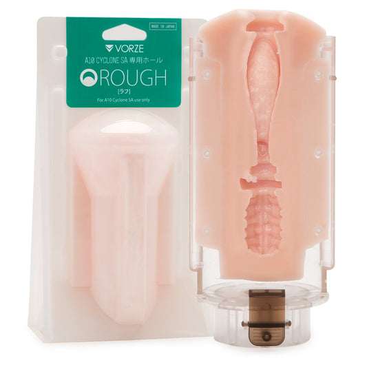 RENDS Vorze A10 Cyclone Rough Insert - Peaches & Cream