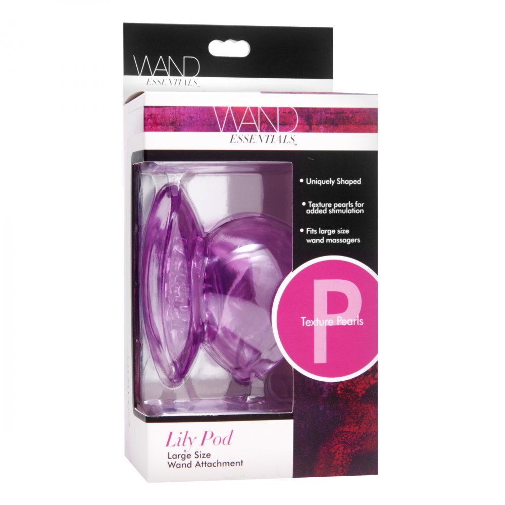 XR Wand Essentials Lily Pod Stimulating Wand Attachment - Peaches & Cream