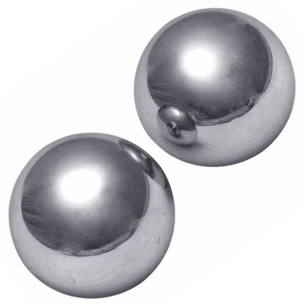 Titanica Extreme Steel Orgasm Balls - Peaches & Cream