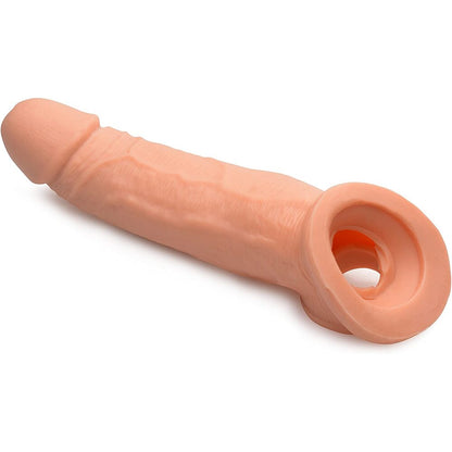 Ultra Real 2 Inch Solid Tip Penis Extension - Peaches & Cream