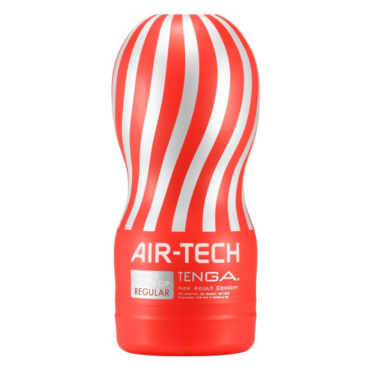 Tenga Air Tech Reusable Regular Vacuum Cup Masturbator - Peaches & Cream