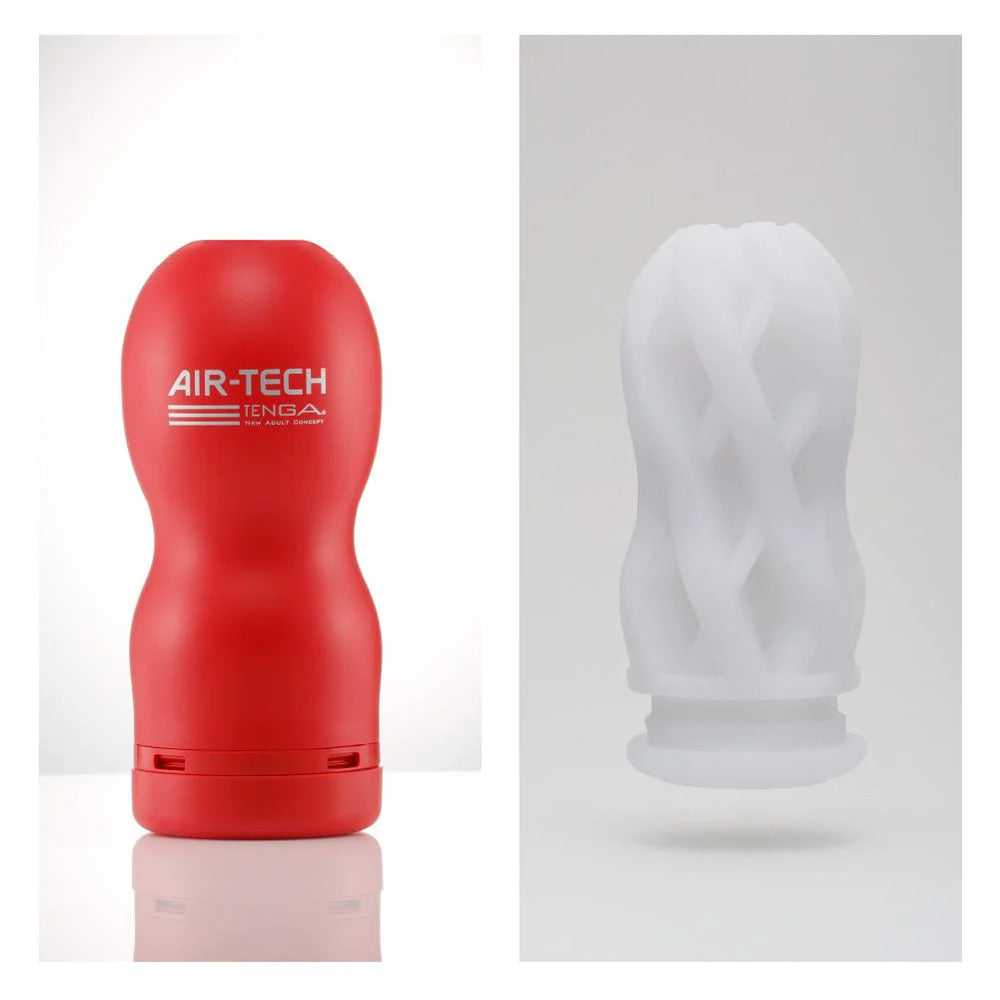 Tenga Air Tech Reusable Regular Vacuum Cup Masturbator - Peaches & Cream