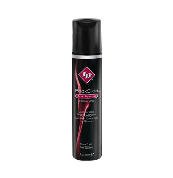 ID BackSlide Anal Formula 1floz/30mls Lubricant - Peaches & Cream