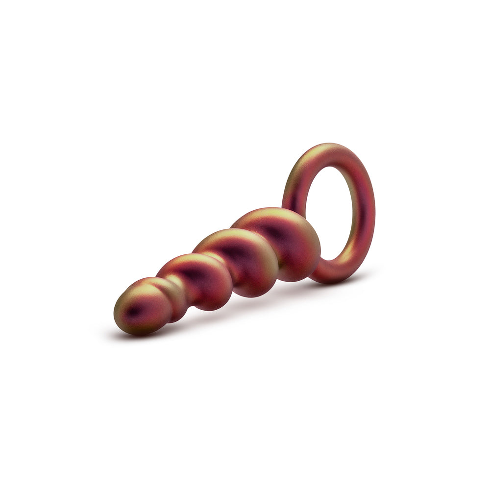 Anal Adventures Matrix Spiral Loop Butt Plug - Peaches & Cream