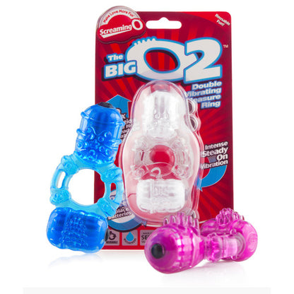 Screaming O The Big O2 Vibrating Cock Ring - Peaches & Cream