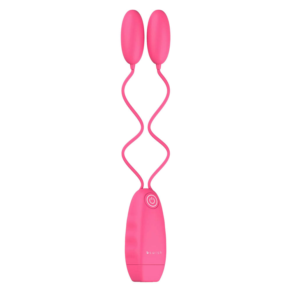 bswish Bnear Classic Double Egg Vibrator - Peaches & Cream