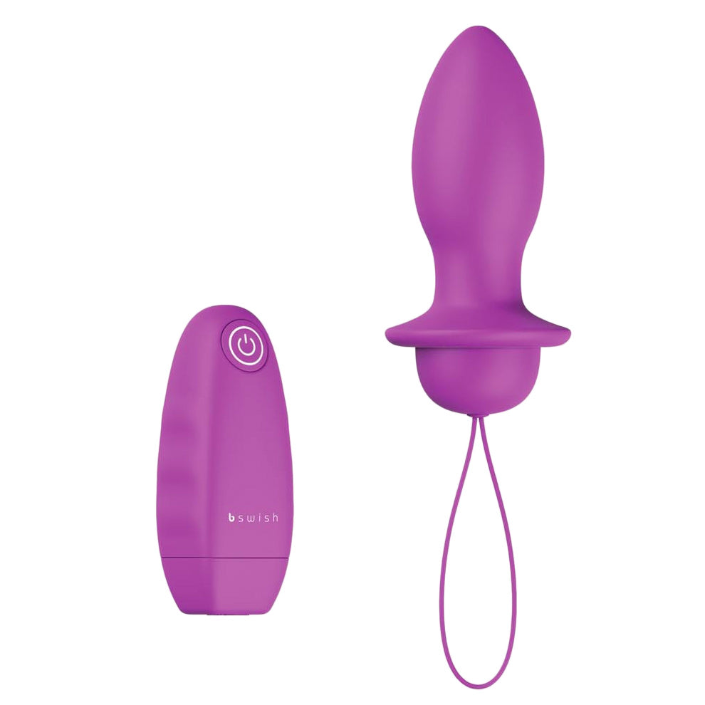 bswish Bfilled Classic Remote Control Butt Plug - Peaches & Cream