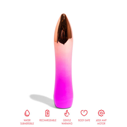 Nu Sensuelle Aluminium 60SX AMP Bullet - Peaches & Cream