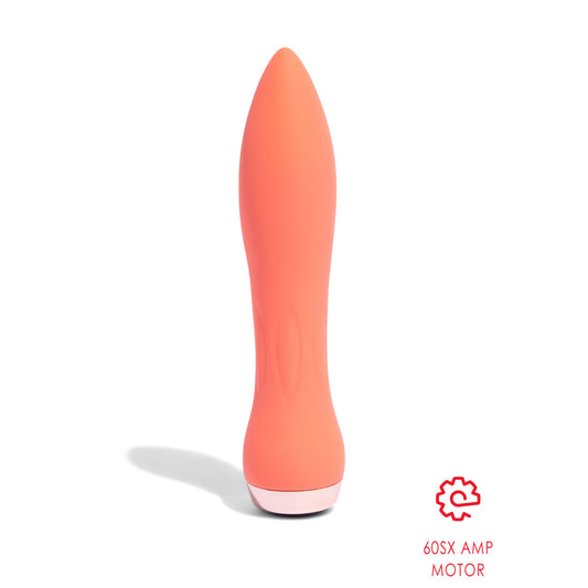 Nu Sensuelle Silicone 60SX AMP Bullet - Peaches & Cream