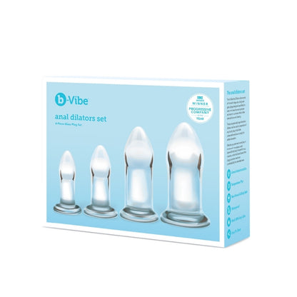 bVibe Anal Dilators Set - Peaches & Cream