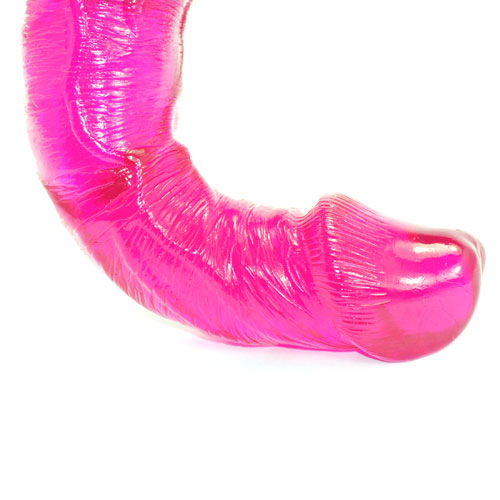 Waves Of Pleasure Flexible Penis Shaped Vibrator - Peaches & Cream