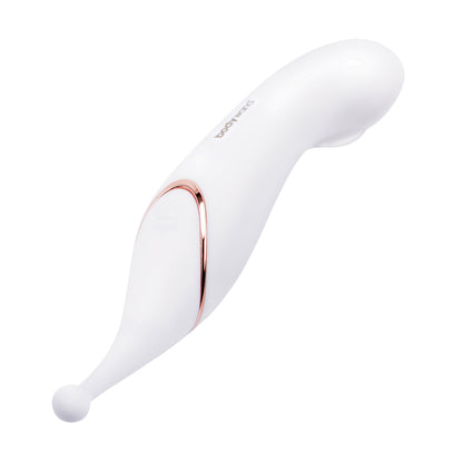 Bodywand Dual Stim Vario Clit Stimulator - Peaches & Cream