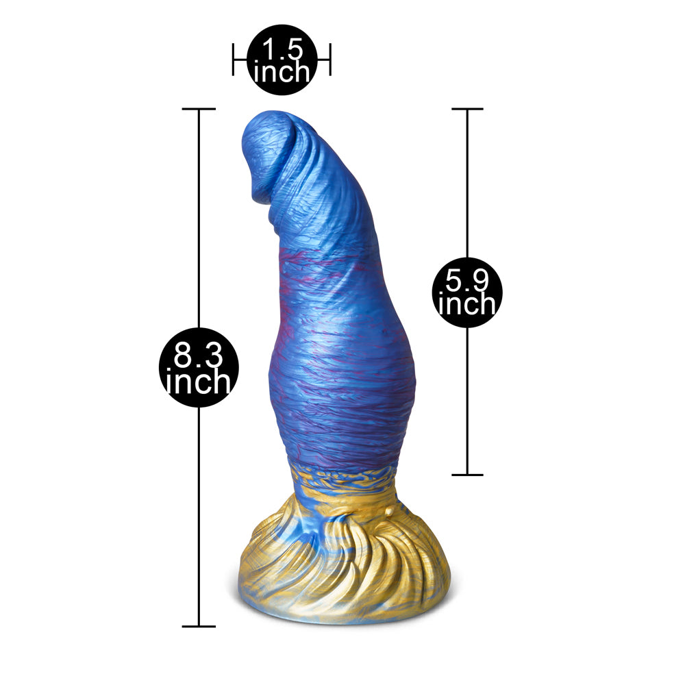 Alien Dildo with Suction Cup Type I - Peaches & Cream