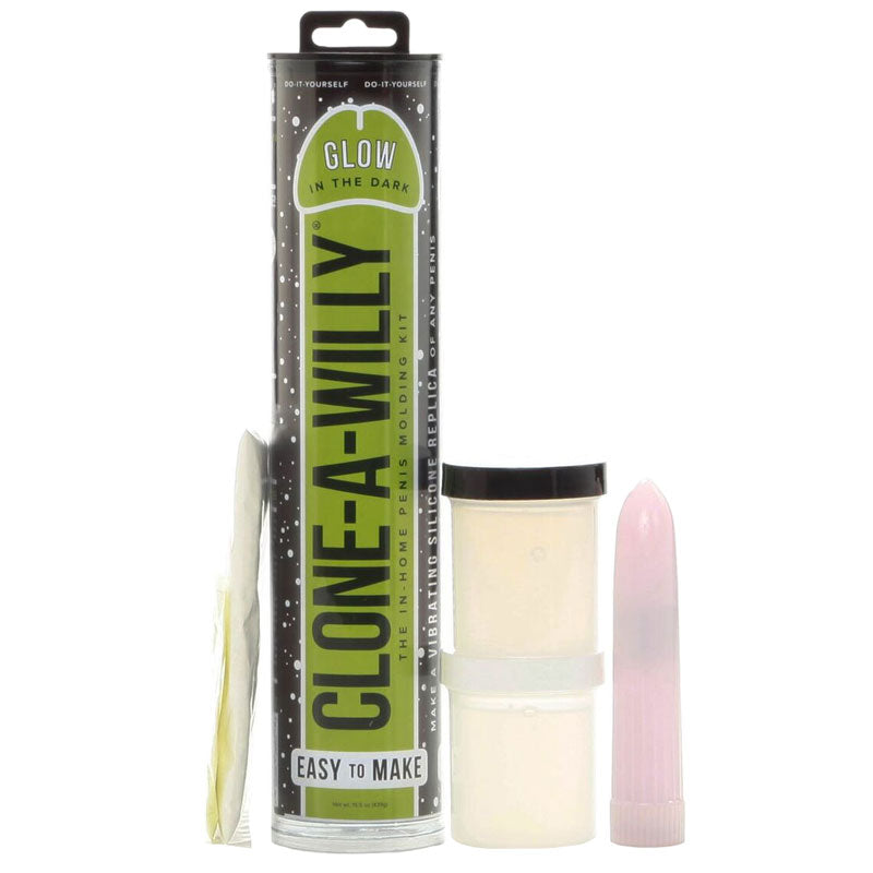 Clone A Willy Glow In The Dark Kit - Peaches & Cream