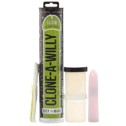 Clone A Willy Glow In The Dark Kit - Peaches & Cream