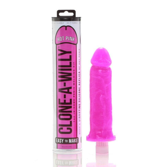 Clone A Willy Hot Pink Vibrator - Peaches & Cream