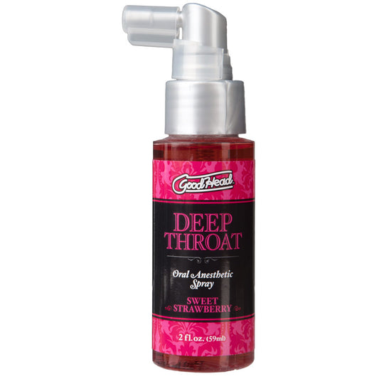 Good Head Deep Throat Spray Strawberry - Peaches & Cream