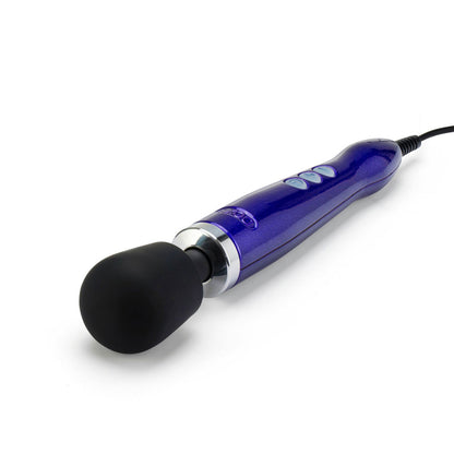 Doxy Die Cast Wand Massager PURPLE UK Plug - Peaches & Cream