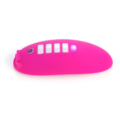 OhMiBod Remote Control Lightshow Vibrator - Peaches & Cream