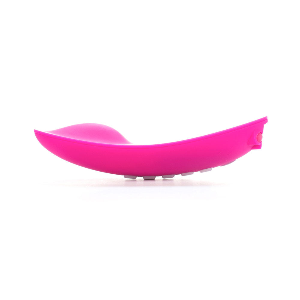 OhMiBod Remote Control Lightshow Vibrator - Peaches & Cream