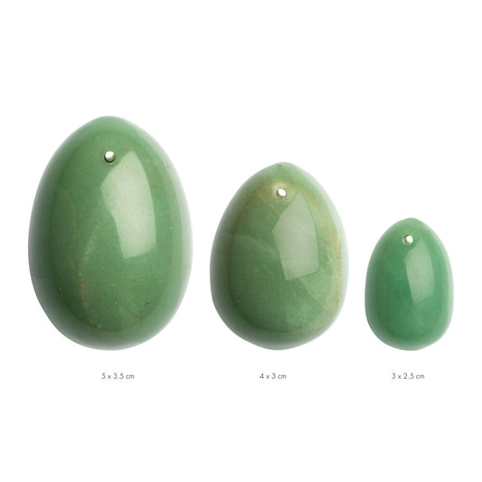 La Gemmes Yoni Egg Set Jade - Peaches & Cream