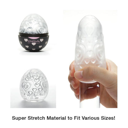 Tenga Lovers Egg Masturbator - Peaches & Cream