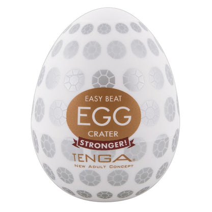 Tenga Crater Egg Masturbator - Peaches & Cream