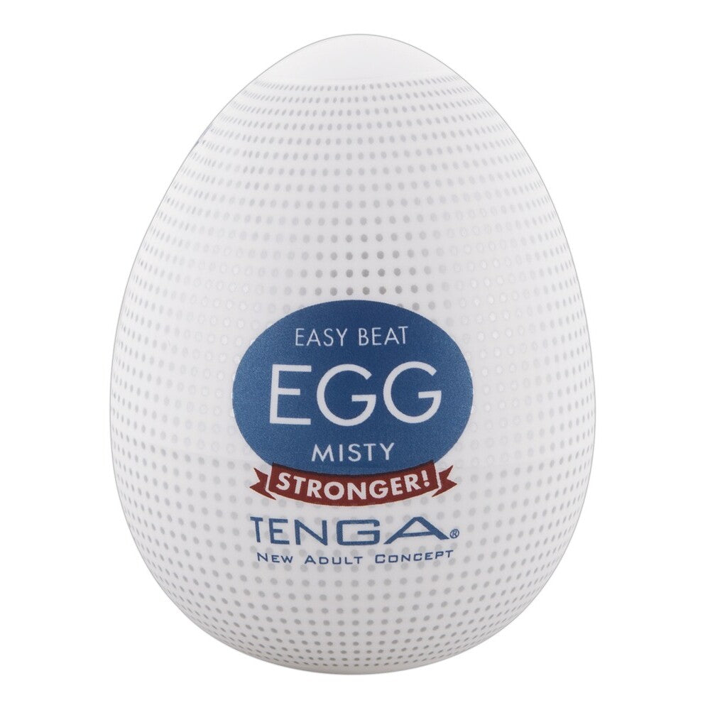 Tenga Misty Egg Masturbator - Peaches & Cream