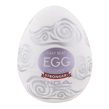 Tenga Cloudy Egg Masturbator - Peaches & Cream