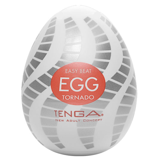 Tenga Tornado Egg Masturbator - Peaches & Cream