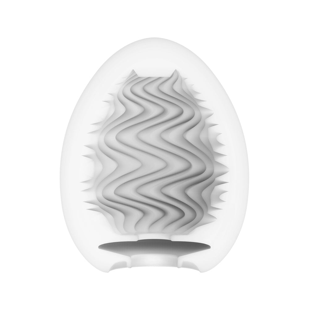 Tenga Wind Egg Masturbator - Peaches & Cream