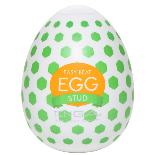 Tenga Stud Egg Masturbator - Peaches & Cream