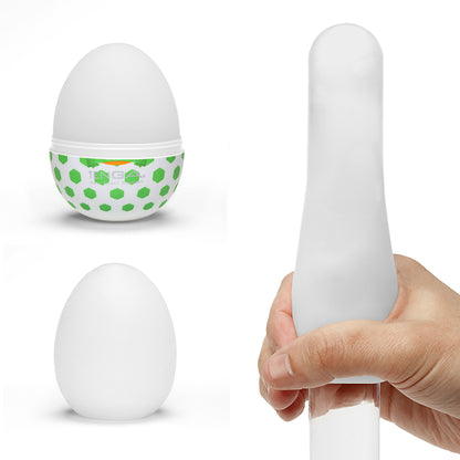 Tenga Stud Egg Masturbator - Peaches & Cream