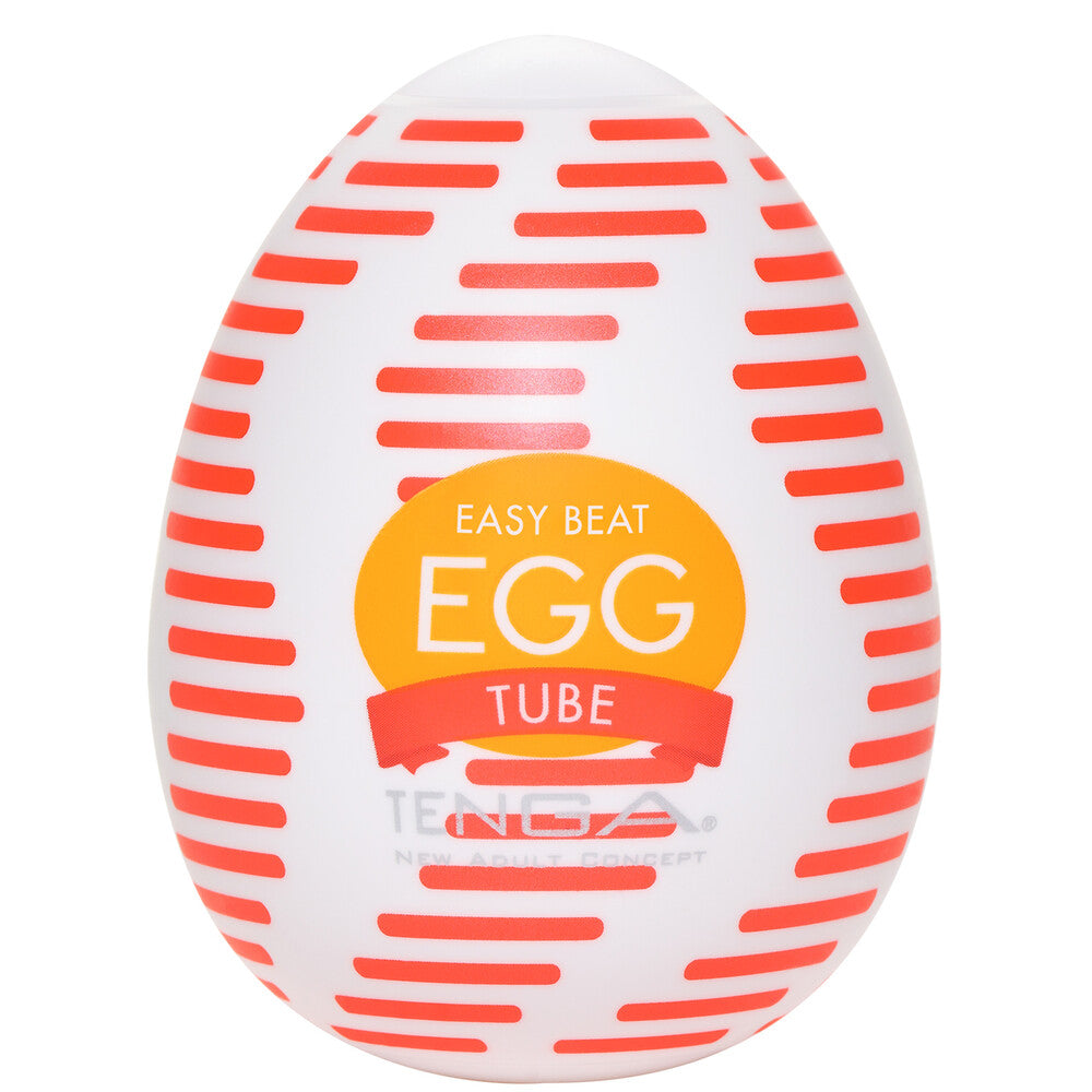 Tenga Tube Egg Masturbator - Peaches & Cream