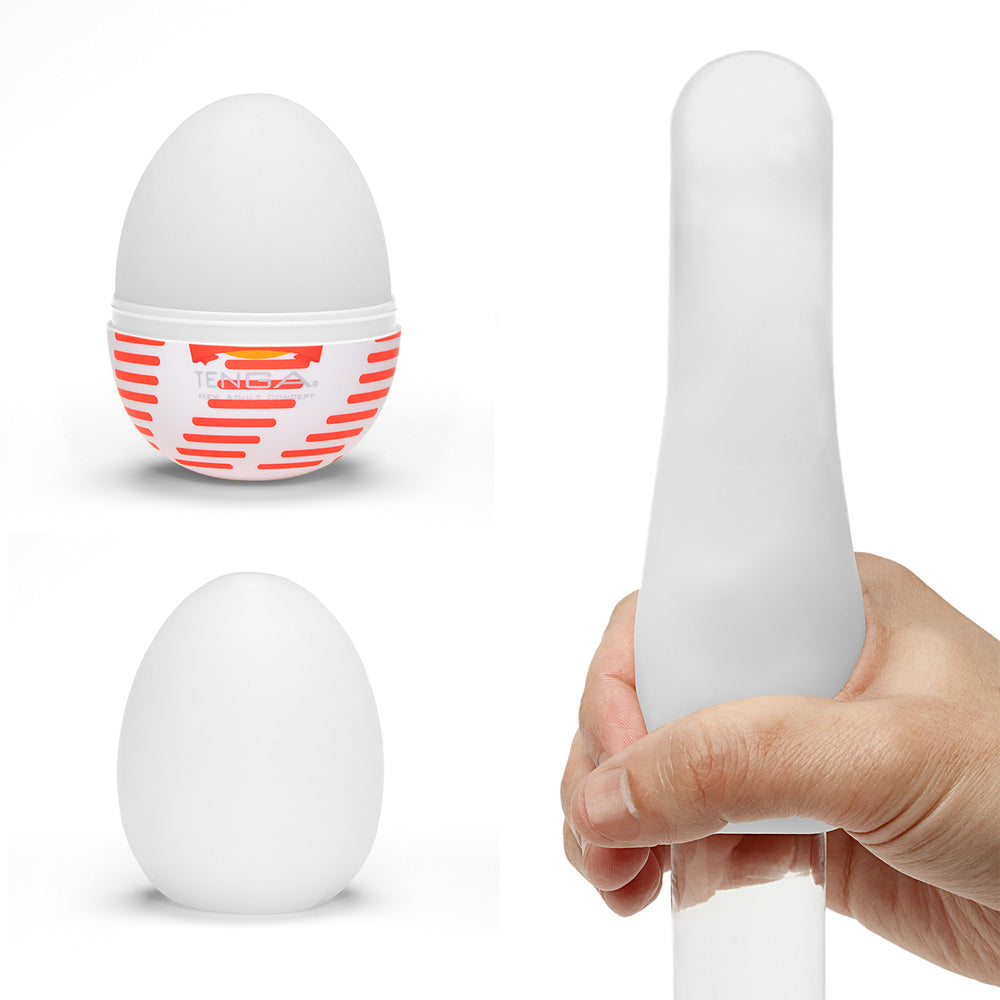 Tenga Tube Egg Masturbator - Peaches & Cream