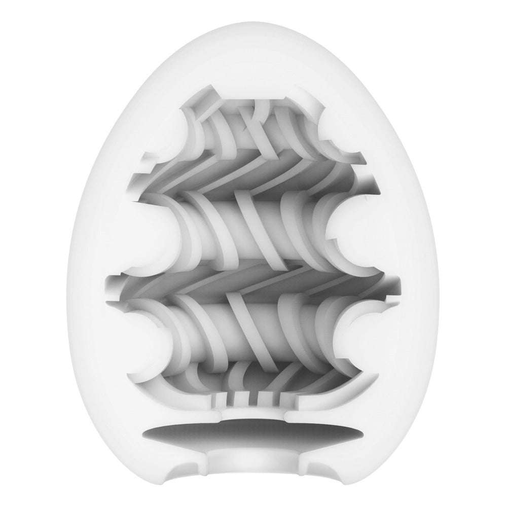 Tenga Ring Egg Masturbator - Peaches & Cream