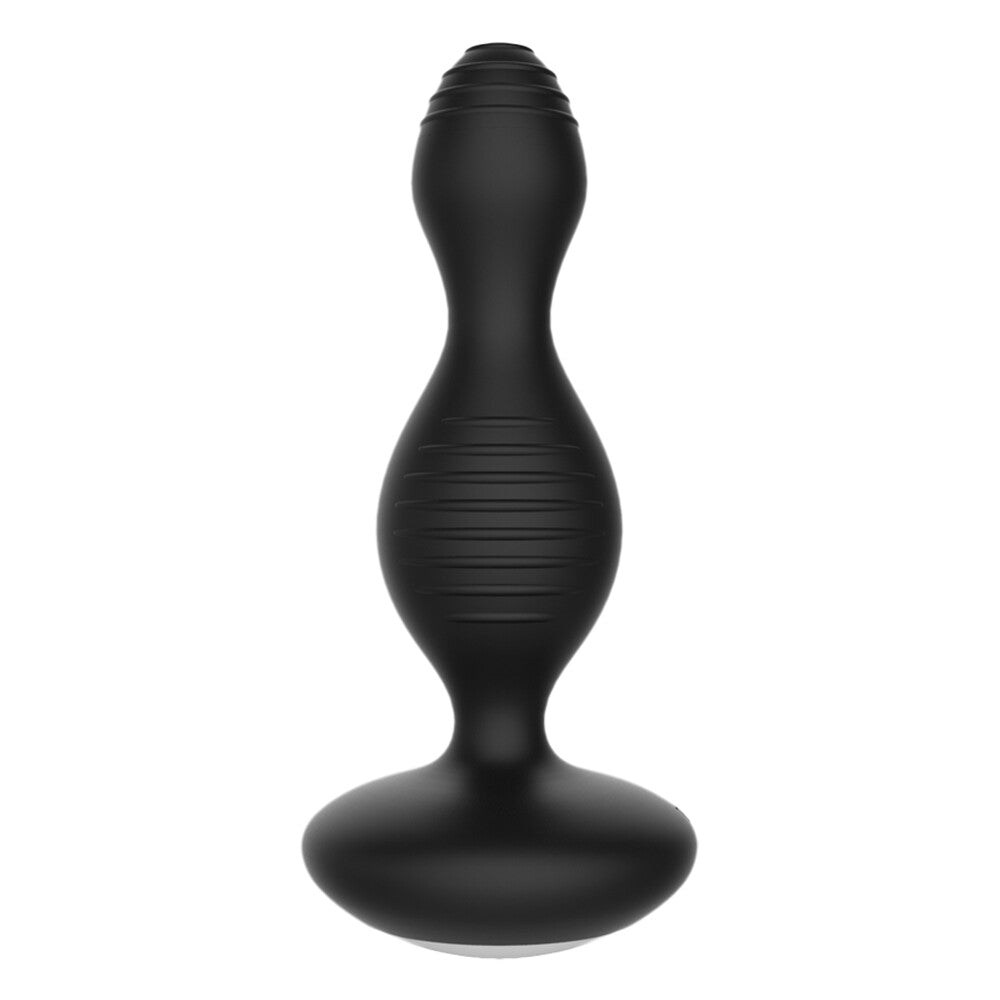 EStimulation Vibrating Buttplug - Peaches & Cream