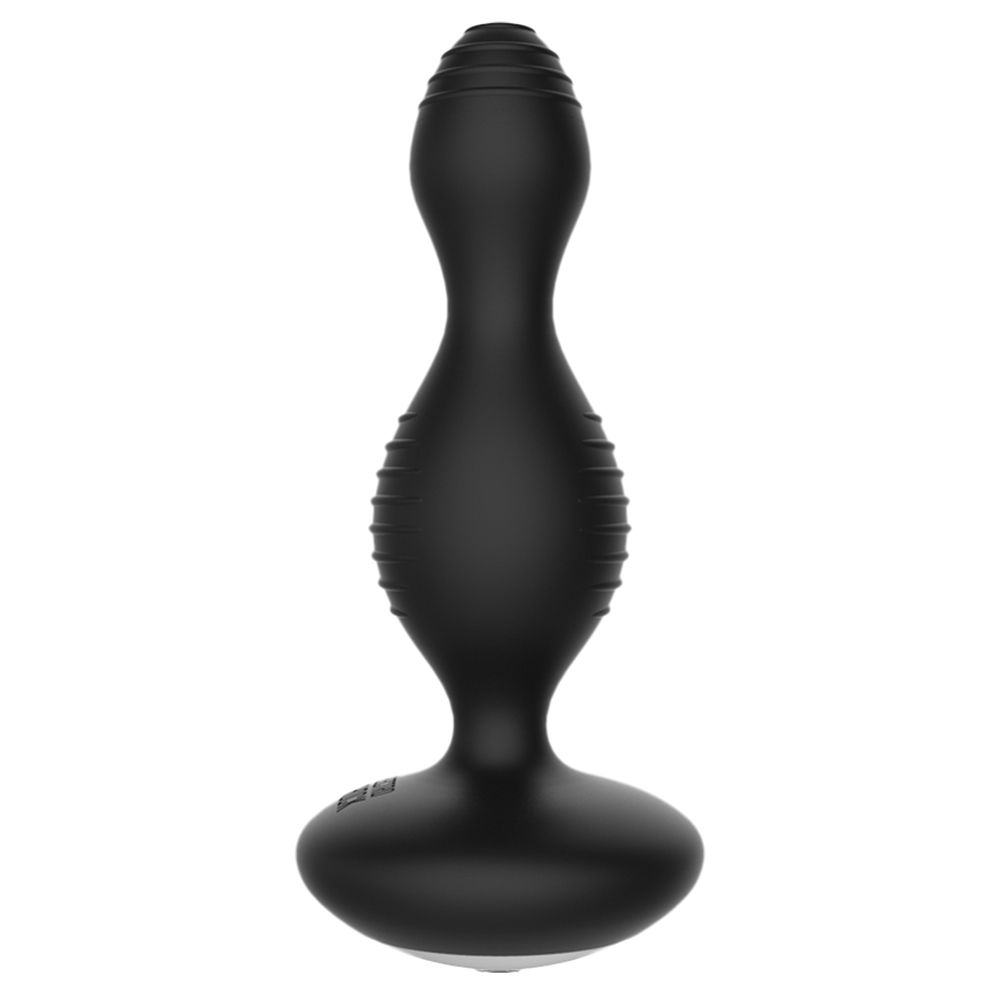 EStimulation Vibrating Buttplug - Peaches & Cream