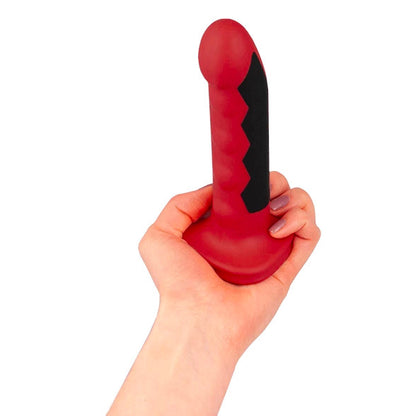 ElectraStim Silicone Fusion Komodo Dildo - Peaches & Cream