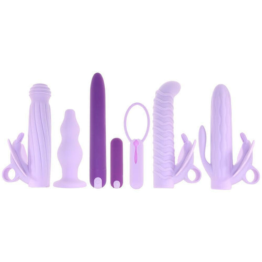 Lilac Desires Silicone Rechargeable Butterfly Kit - Peaches & Cream