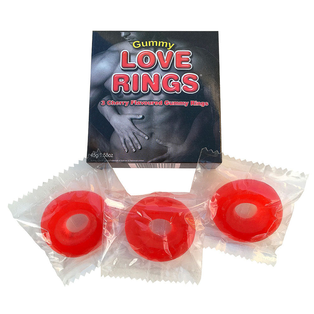 Gummy Love Rings - Peaches & Cream