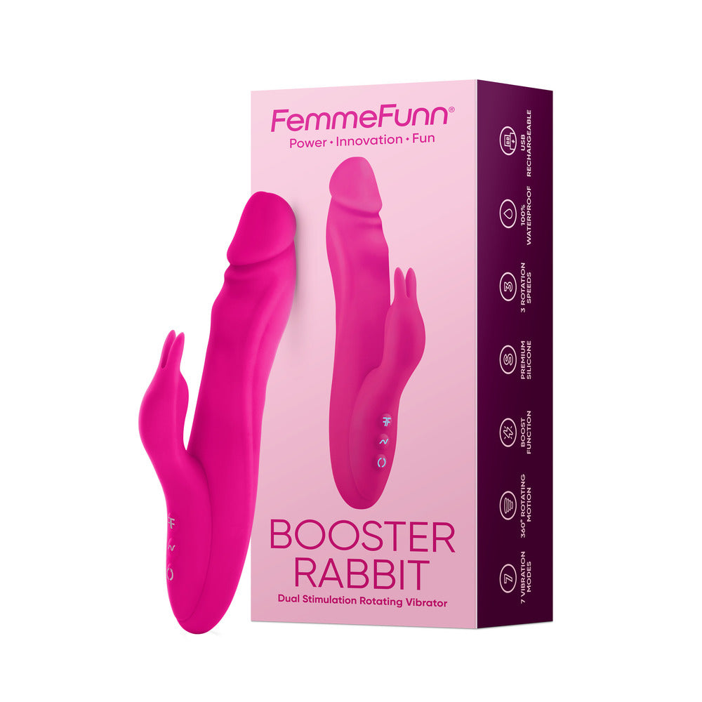 FemmeFunn Booster Rabbit Vibe - Peaches & Cream