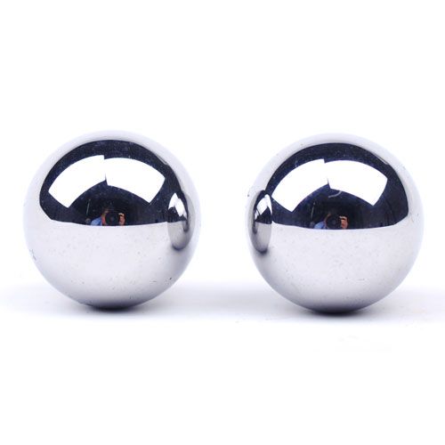 Stainless Steel Duo Balls - Peaches & Cream