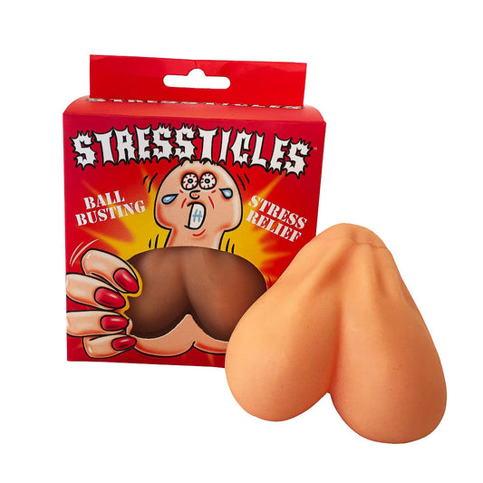 Stressticles Ballbusting Stress Reliever - Peaches & Cream