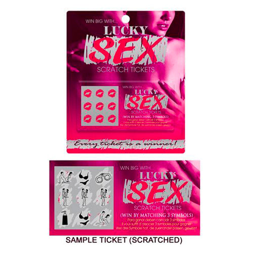 Lucky Sex Scratch Tickets - Peaches & Cream