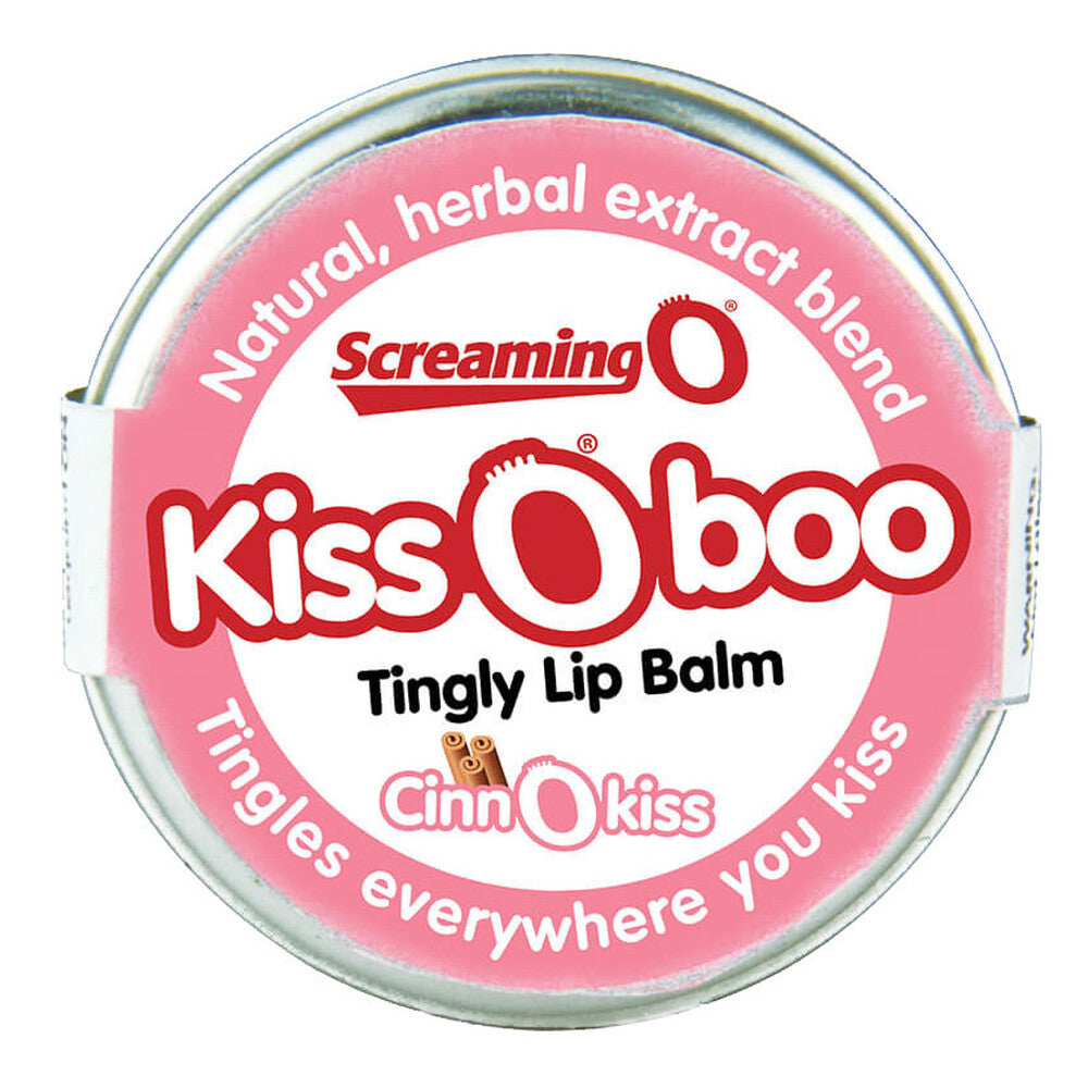 Screaming O KissOboo Tingly Lip Balm Cinnamon - Peaches & Cream