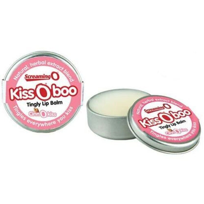 Screaming O KissOboo Tingly Lip Balm Cinnamon - Peaches & Cream