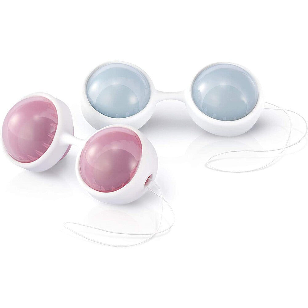 Lelo Luna Beads Pink And Blue - Peaches & Cream