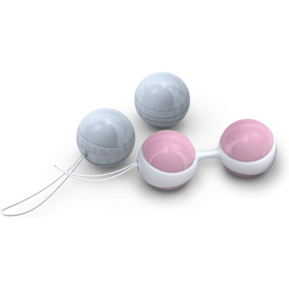 Lelo Luna Beads Pink And Blue - Peaches & Cream