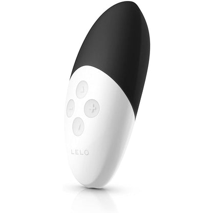 Lelo SIRI Version 2 Black Luxury Rechargeable Massager - Peaches & Cream